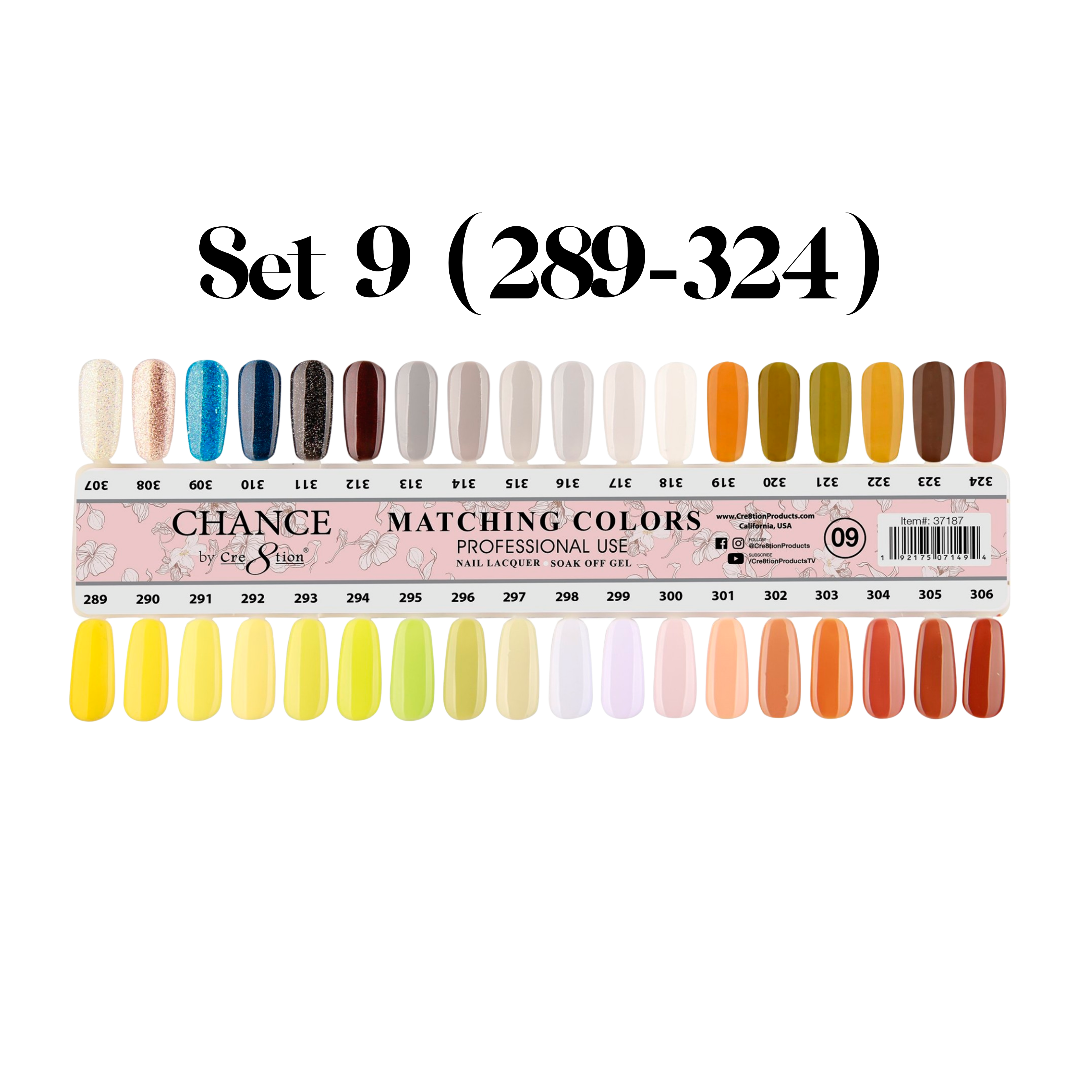 Chance Color Chart #9