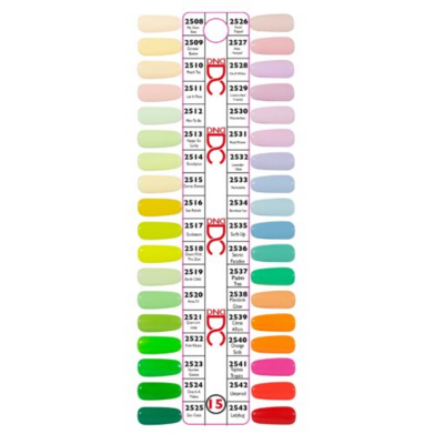 DC Color Chart #15 - Free Spirit Collection