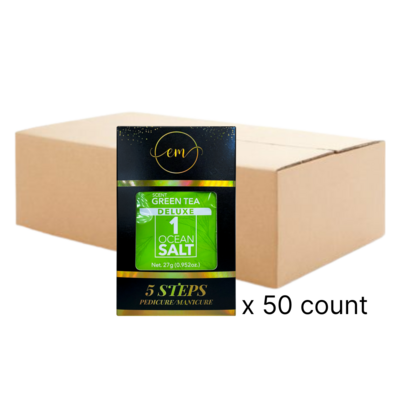 GREEN TEA - EM 5 Step Pedicure, Case of 50