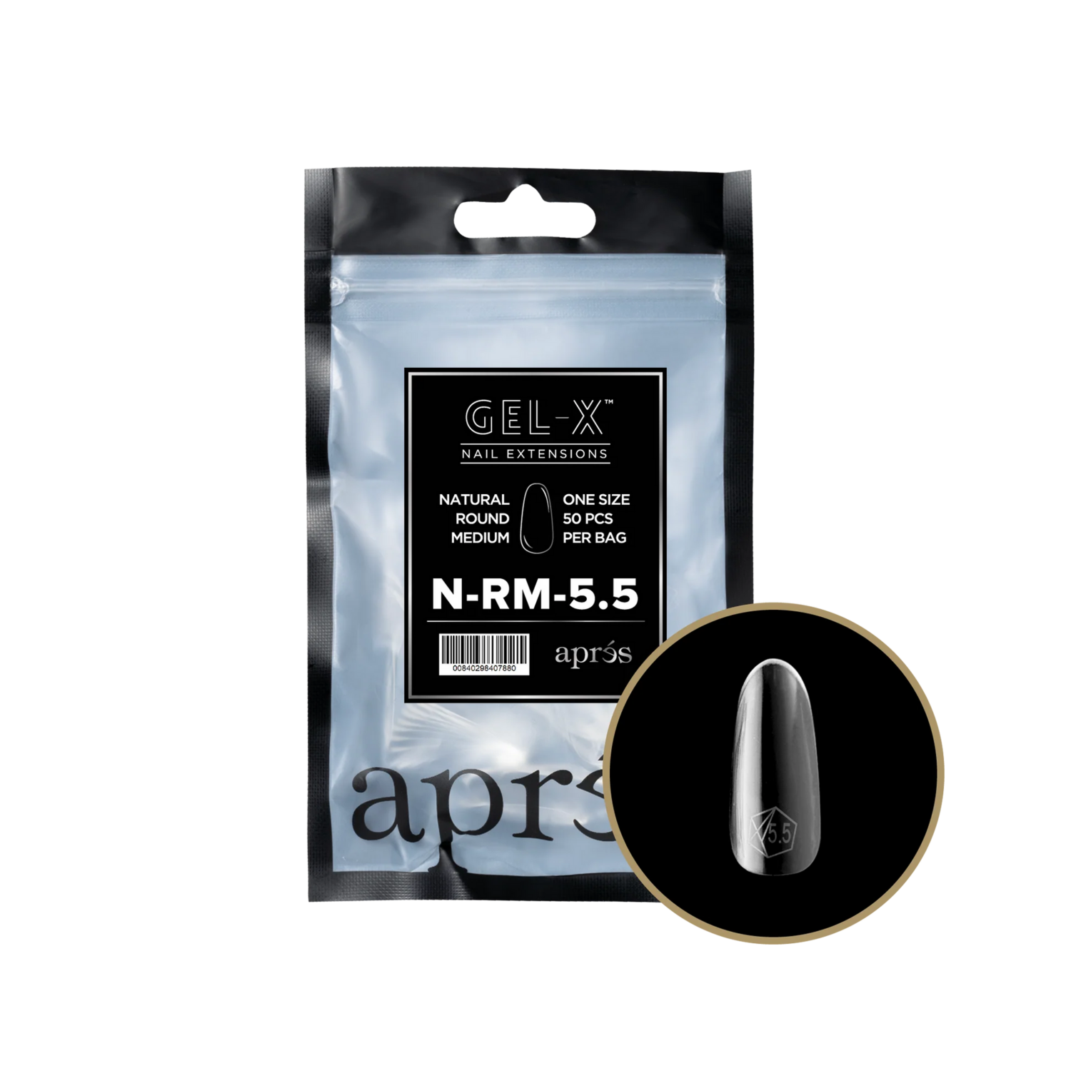 Refill Bag  - Natural Round Medium #5.5