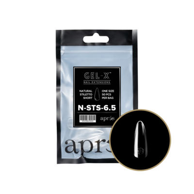 Refill Bag - Natural Stiletto Short  #6.5