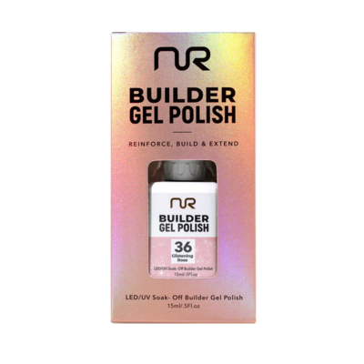 NuRevolution Builder Gel Polish #36 Glistening Rose