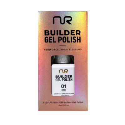 NuRevolution Builder Gel Polish #01 Super White