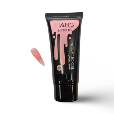 HANG Hybrid Acrylic UV/LED Polygel - A16 Bubblegum Pink