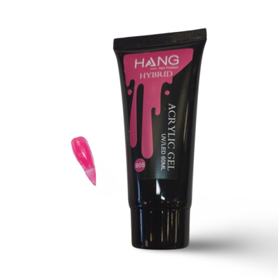 HANG Hybrid Acrylic UV/LED Polygel - B05 Neon Pink