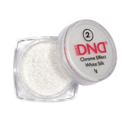DND White Silk Chrome Effect #01 (12 Pack)