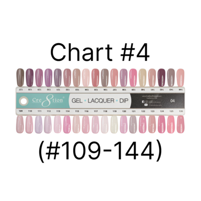 Cre8tion Color Chart #4