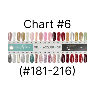 Cre8tion Color Chart #6