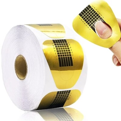 Nail Sculpting Forms - 100pc per Roll