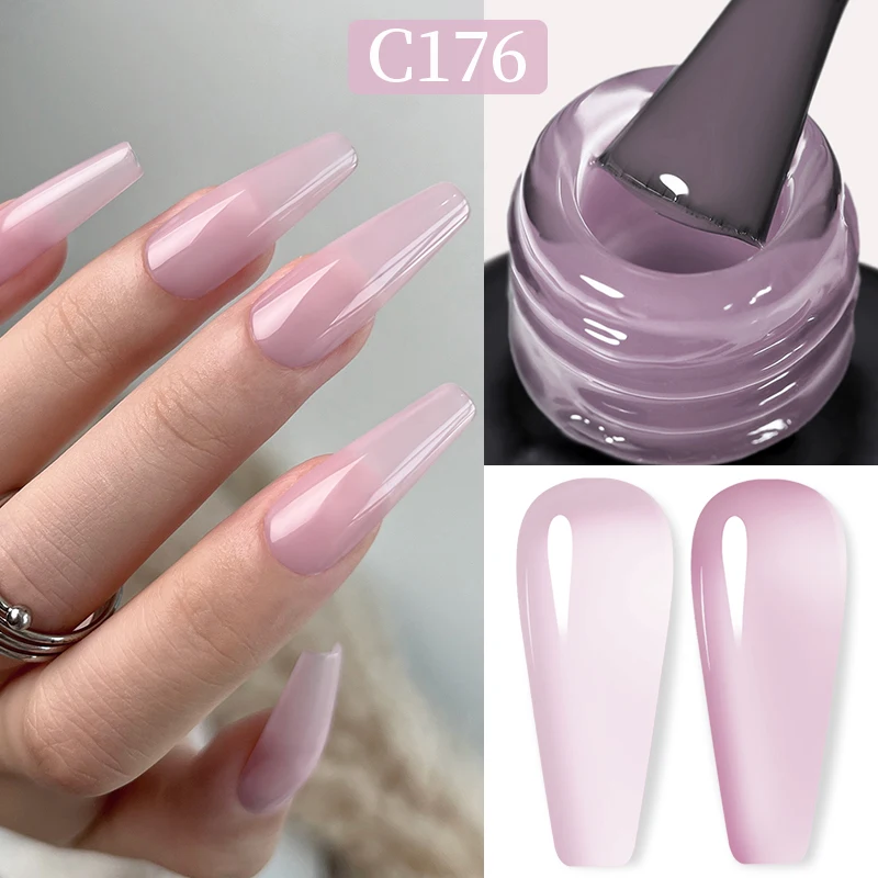 C176 - Jelly Nude Gel Polish 15ml