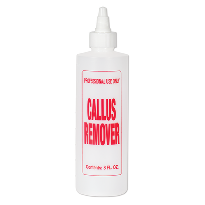 Empty Callus Remover Bottle 8oz
