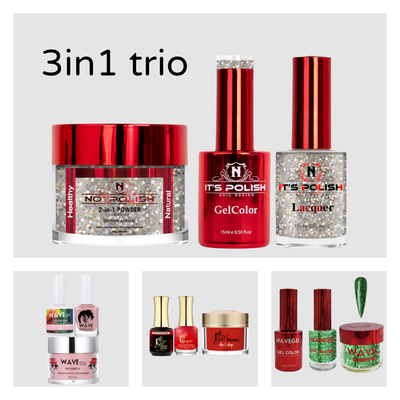 4in1 Trio (Gel/Lacquer/Dip/Acrylic)