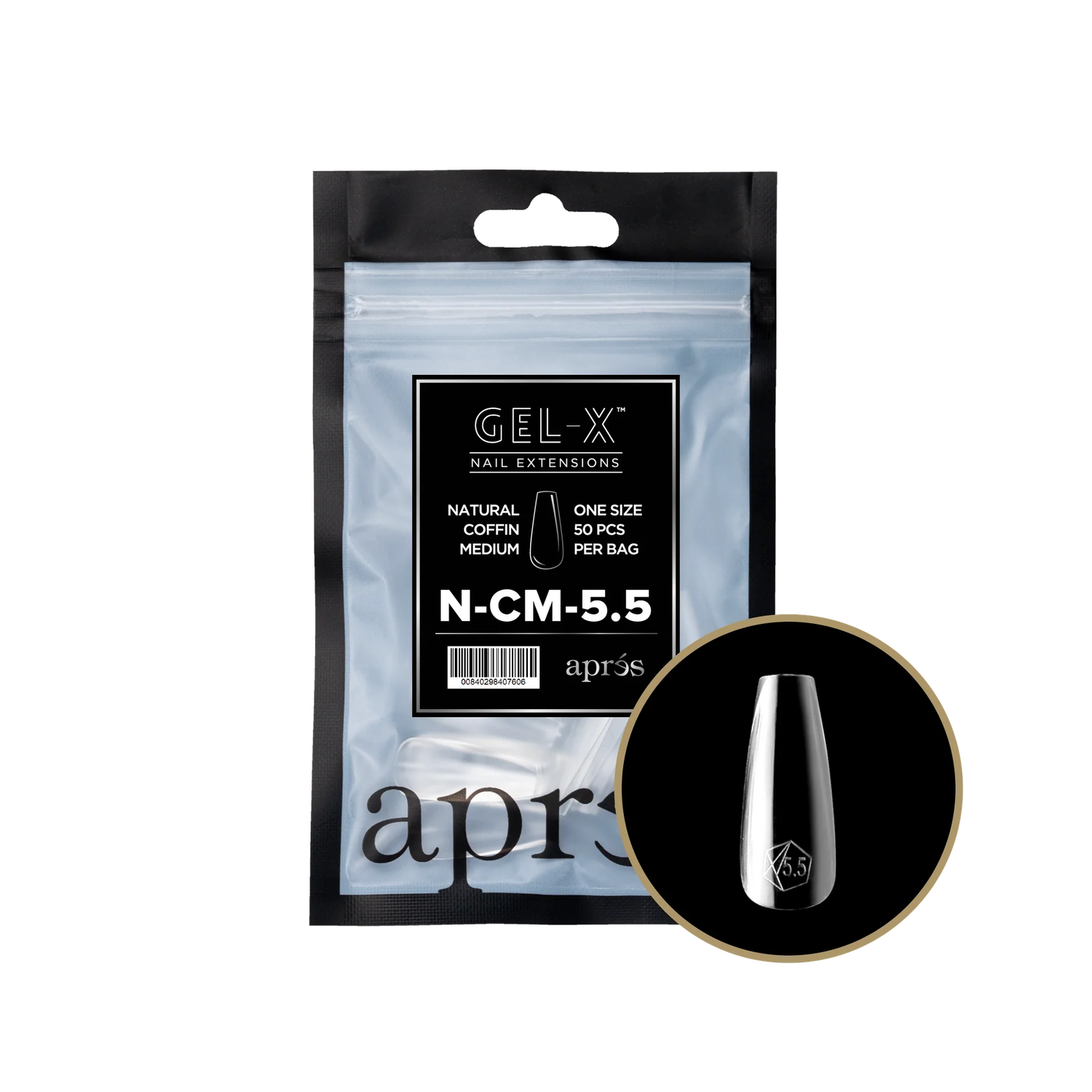 Refill Bag - Natural Coffin Medium #5.5