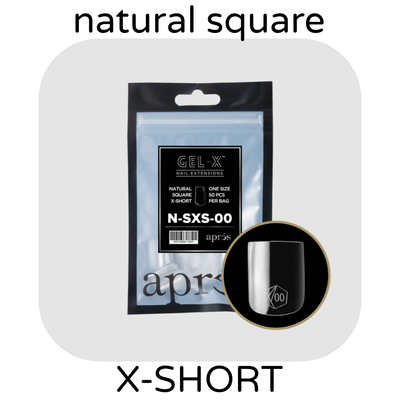 Refill Bag - Natural Square X-Short