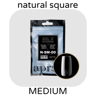 Refill Bag - Natural Square Medium