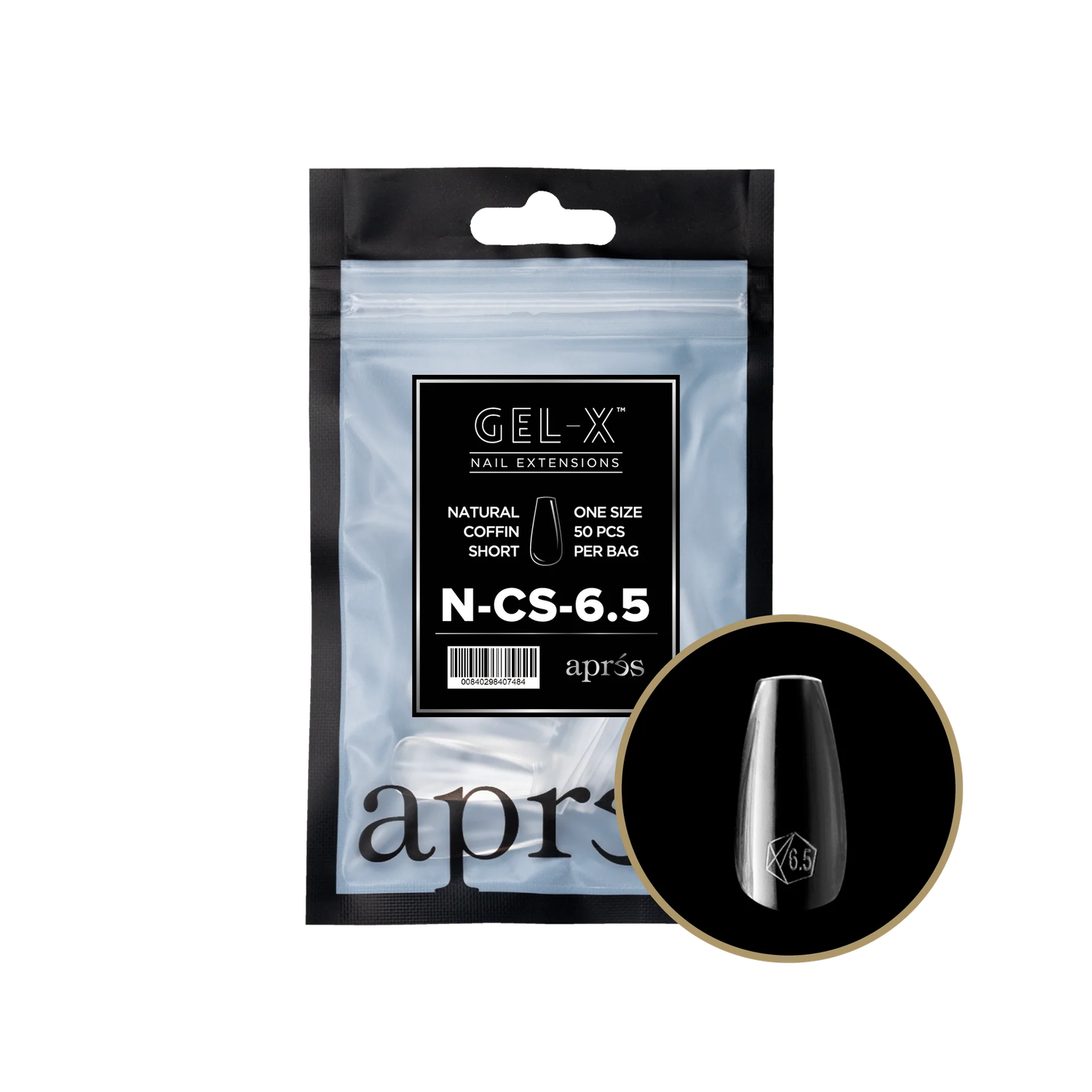 Refill Bag - Natural Coffin Short #6.5