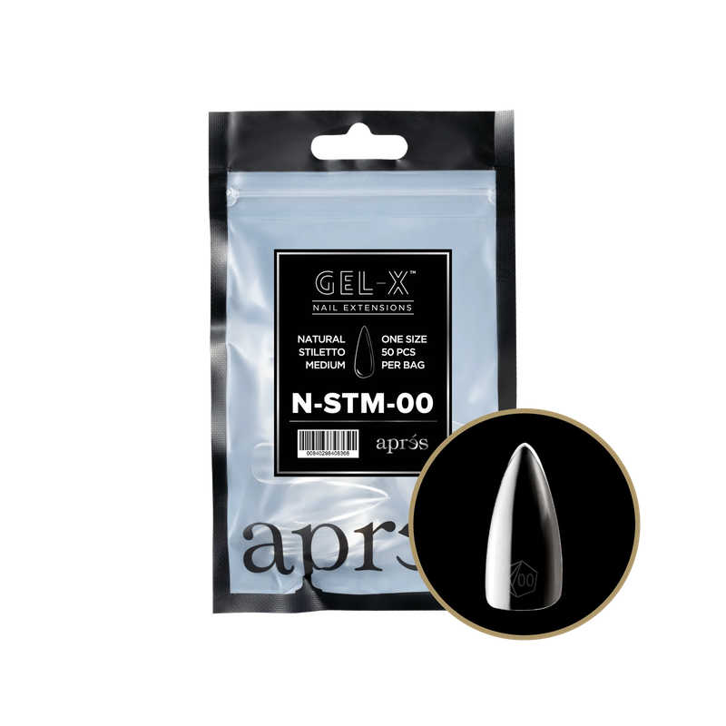 Refill Bag  - Natural Stiletto Medium #00