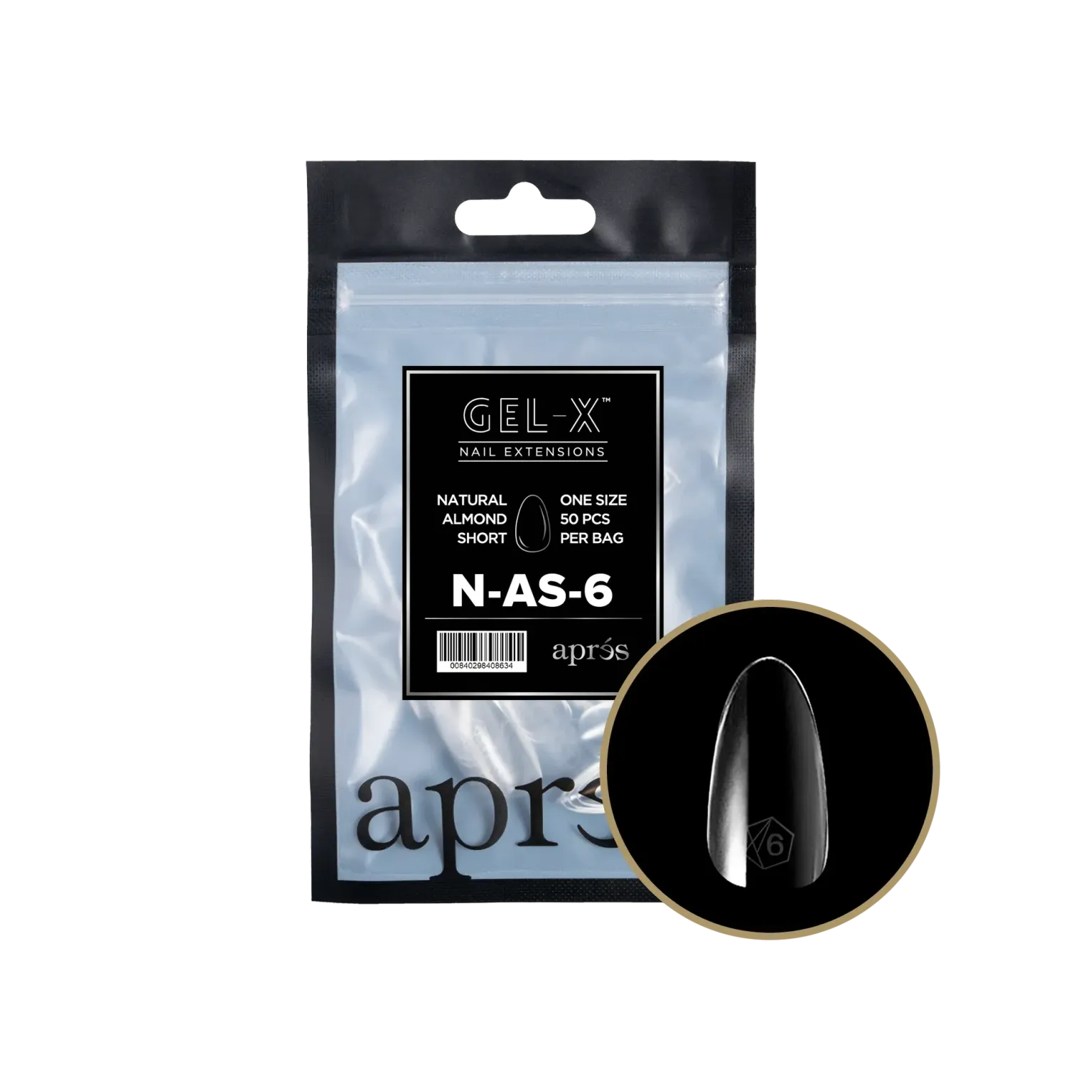Refill Bag - Natural Almond Short #6