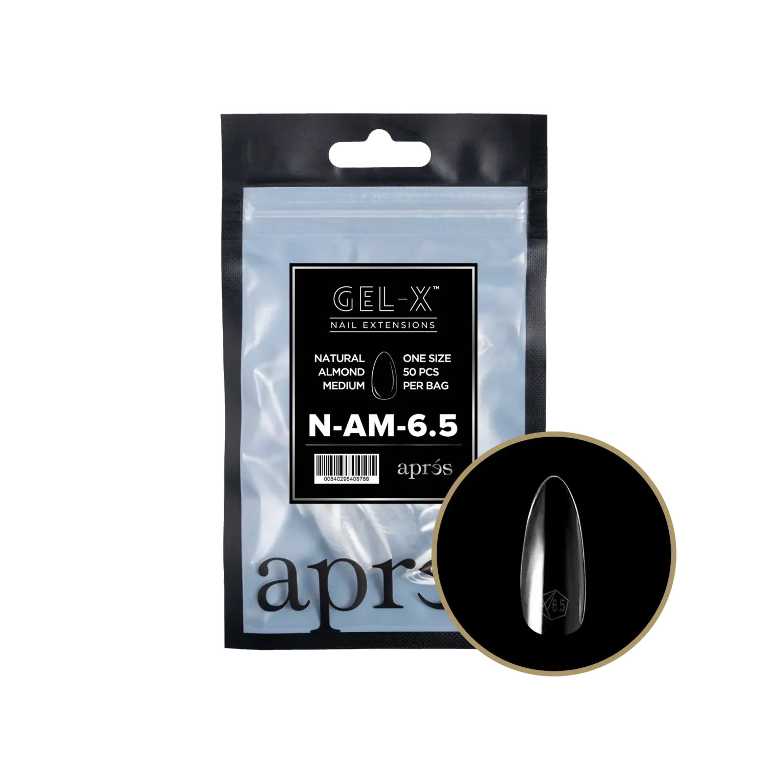 Refill Bag - Natural Almond Medium #6.5