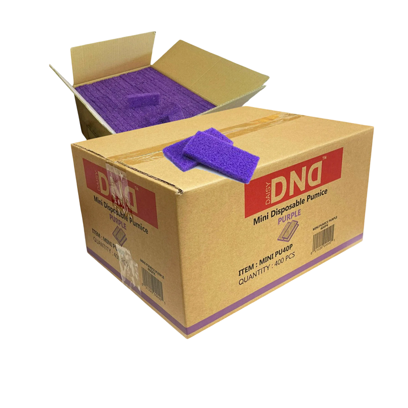 DND Mini Disposable Pumice – Purple (Case of 800 PCS)