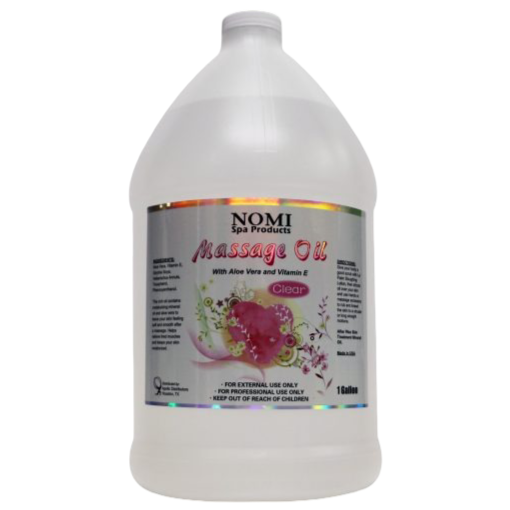 NOMI Massage Oil – Clear (1 Gallon)
