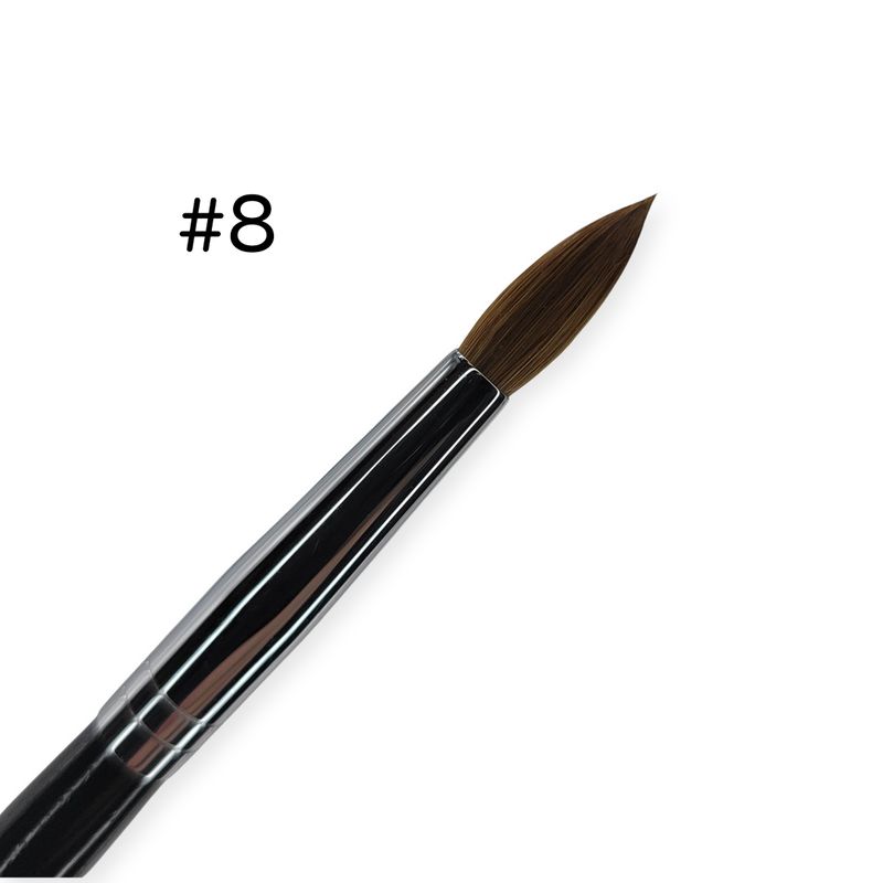 Premium Kolinsky Acrylic Brush #8