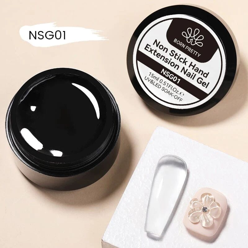 #01 - Born Pretty Non Stick Hand Extension Nail Gel 15ml