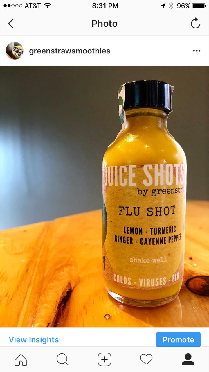 Jeff's Juice shot-Flu