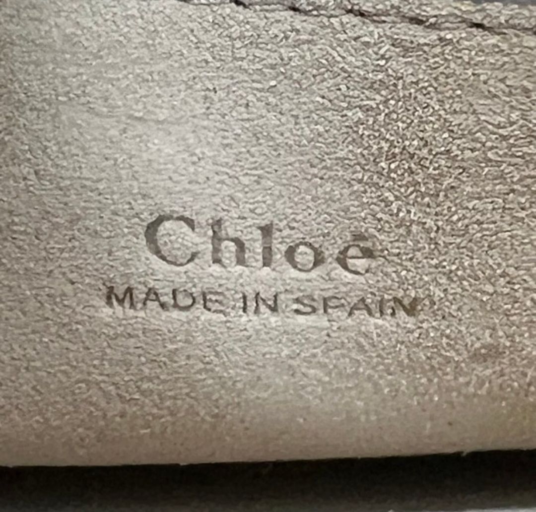 Chloé Faye Beige Suede Leather bag