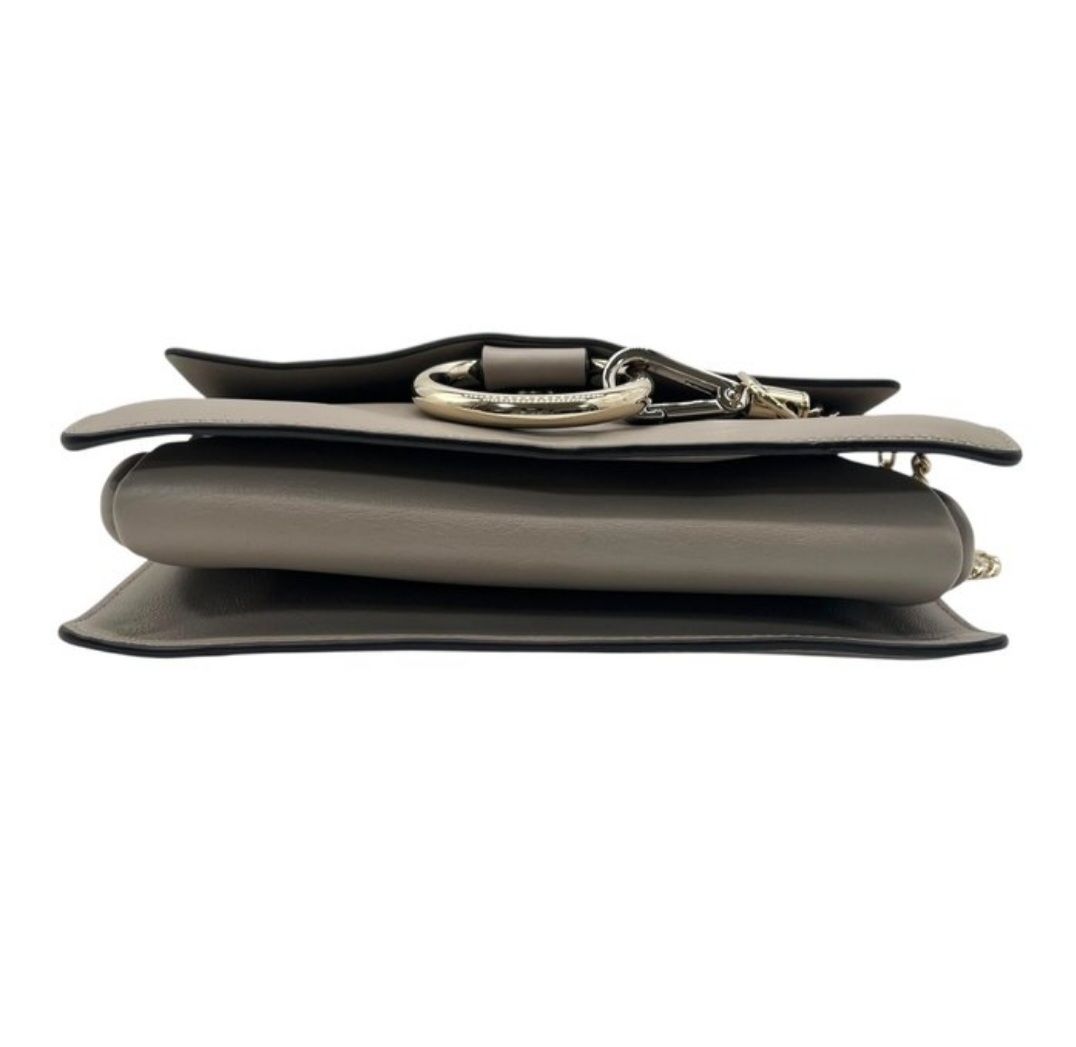 Chloé Faye Beige Suede Leather bag