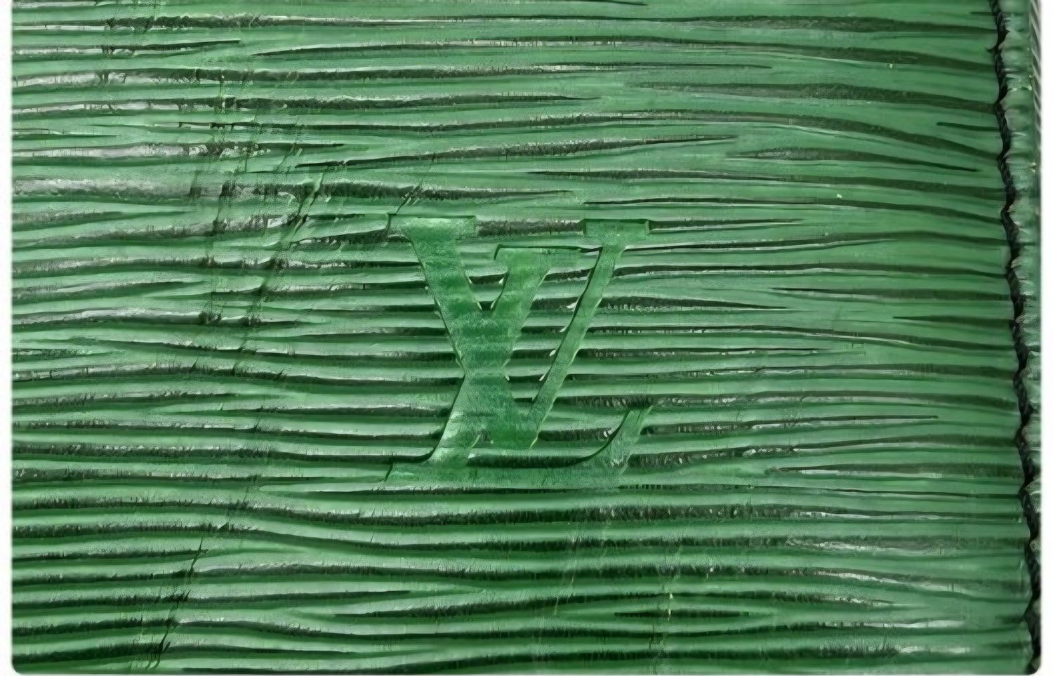 Louis Vuitton Green Epi leather Keepall 50 bag