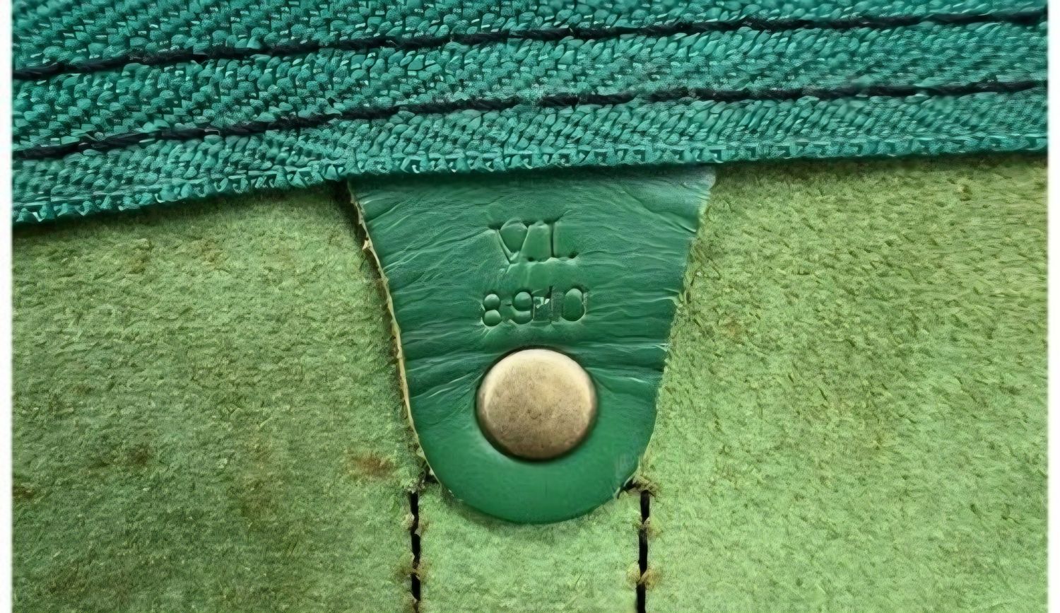 Louis Vuitton Green Epi leather Keepall 50 bag