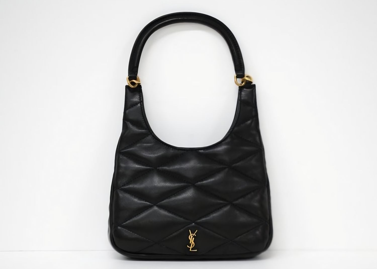 Yves Saint Laurent Black leather Hobo Sade bag