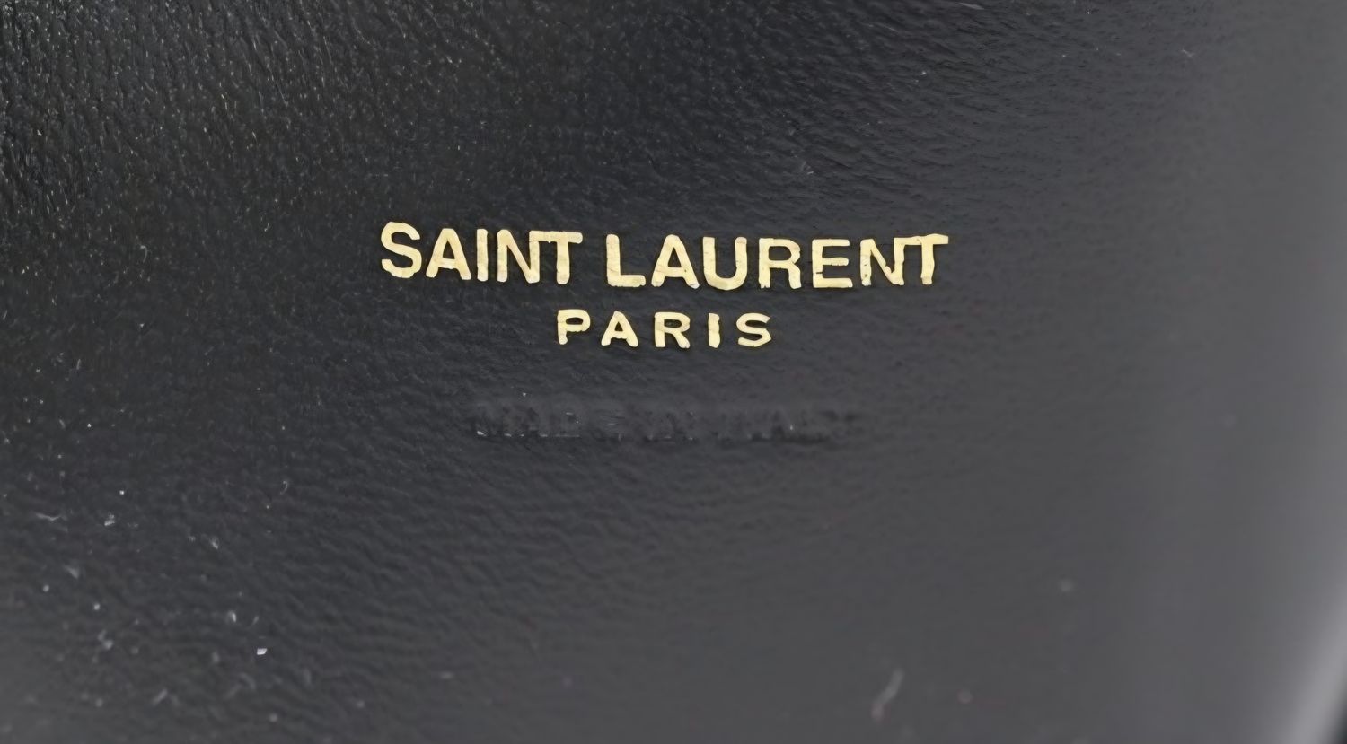 Yves Saint Laurent Black leather Hobo Sade bag