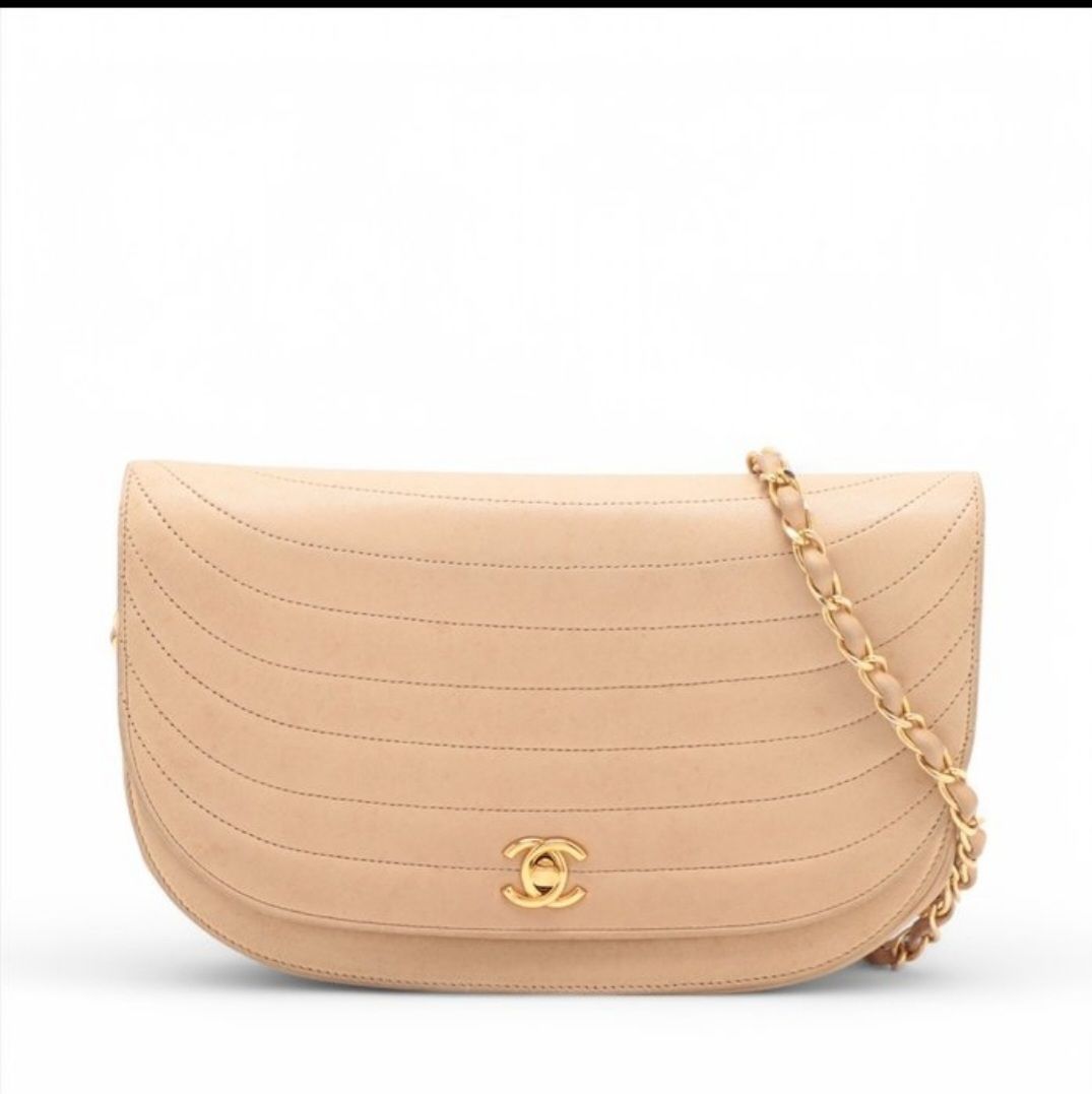 Chanel Timeless Half Moon Shoulder Bag