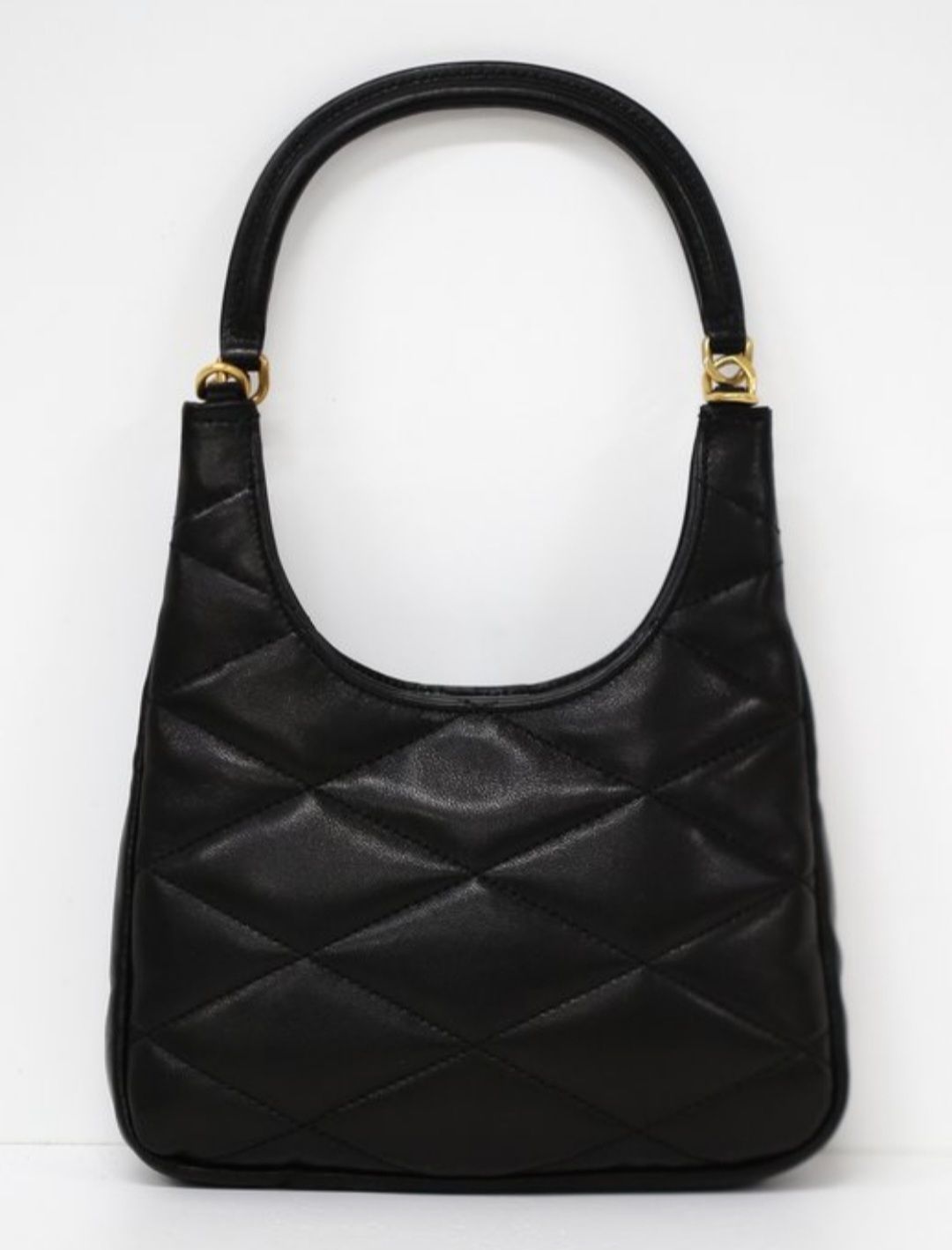 Yves Saint Laurent Black leather Hobo Sade bag