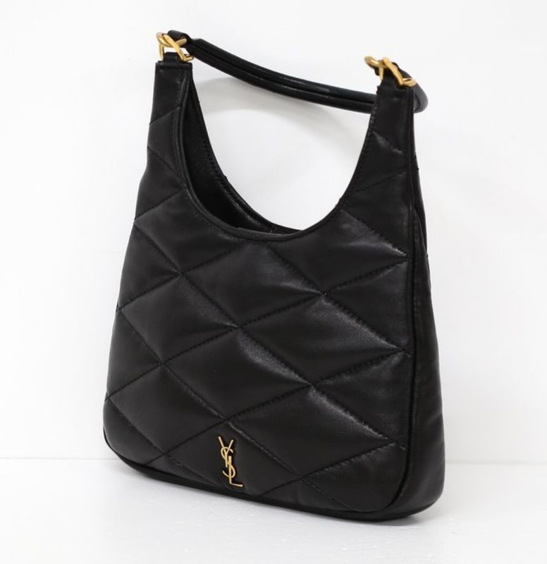 Yves Saint Laurent Black leather Hobo Sade bag
