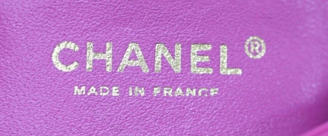 Chanel Pink Lambskin leather mini Single Flap Bag