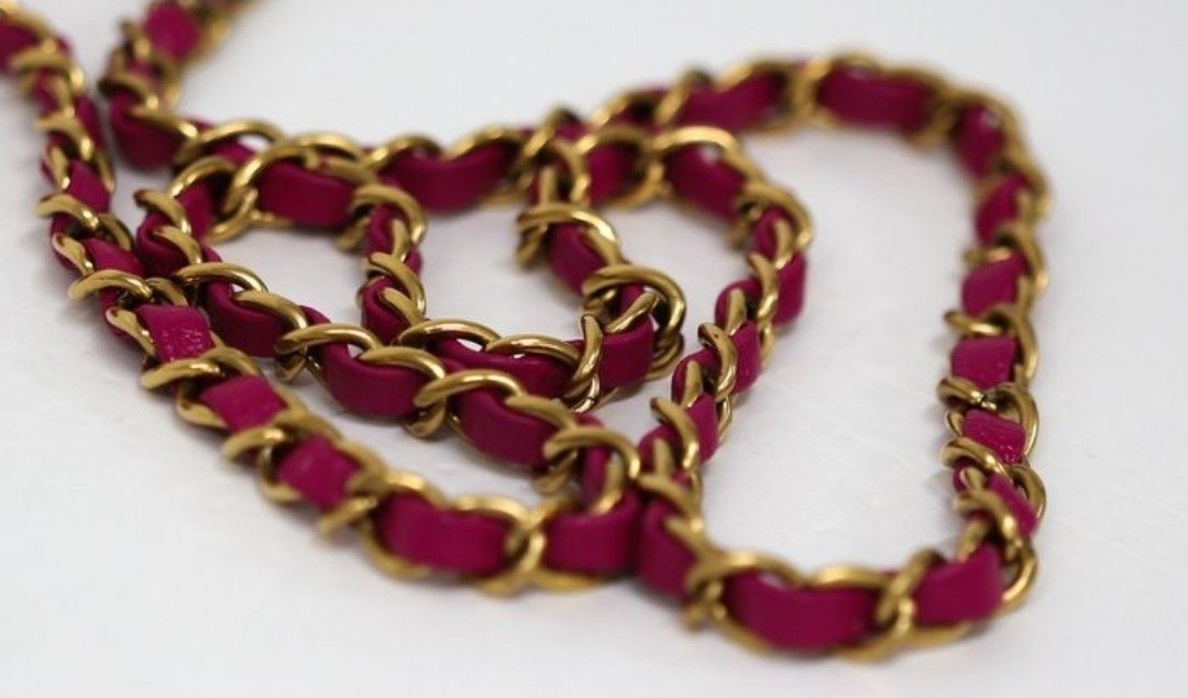 Chanel Pink Lambskin leather mini Single Flap Bag