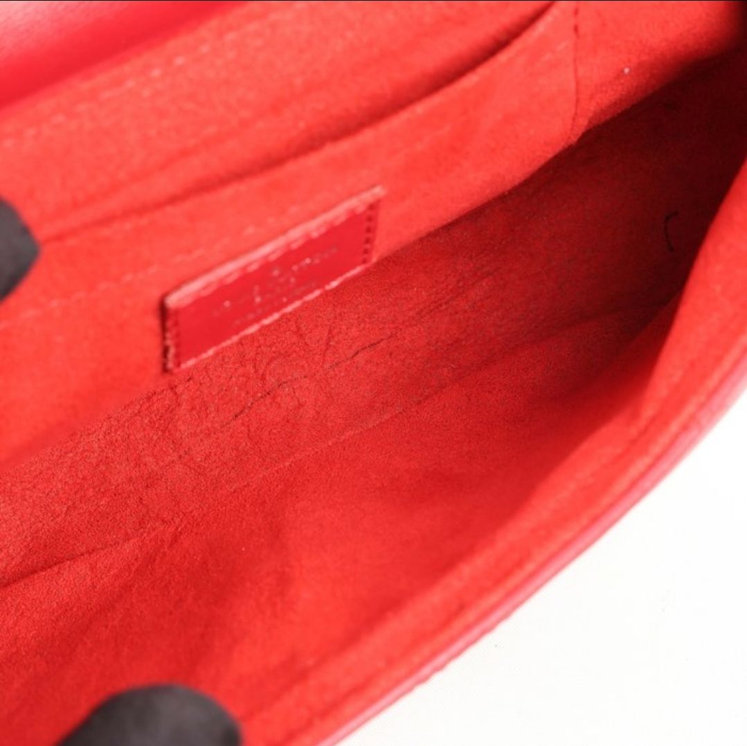 Louis Vuitton Red  New Wave Leather 
