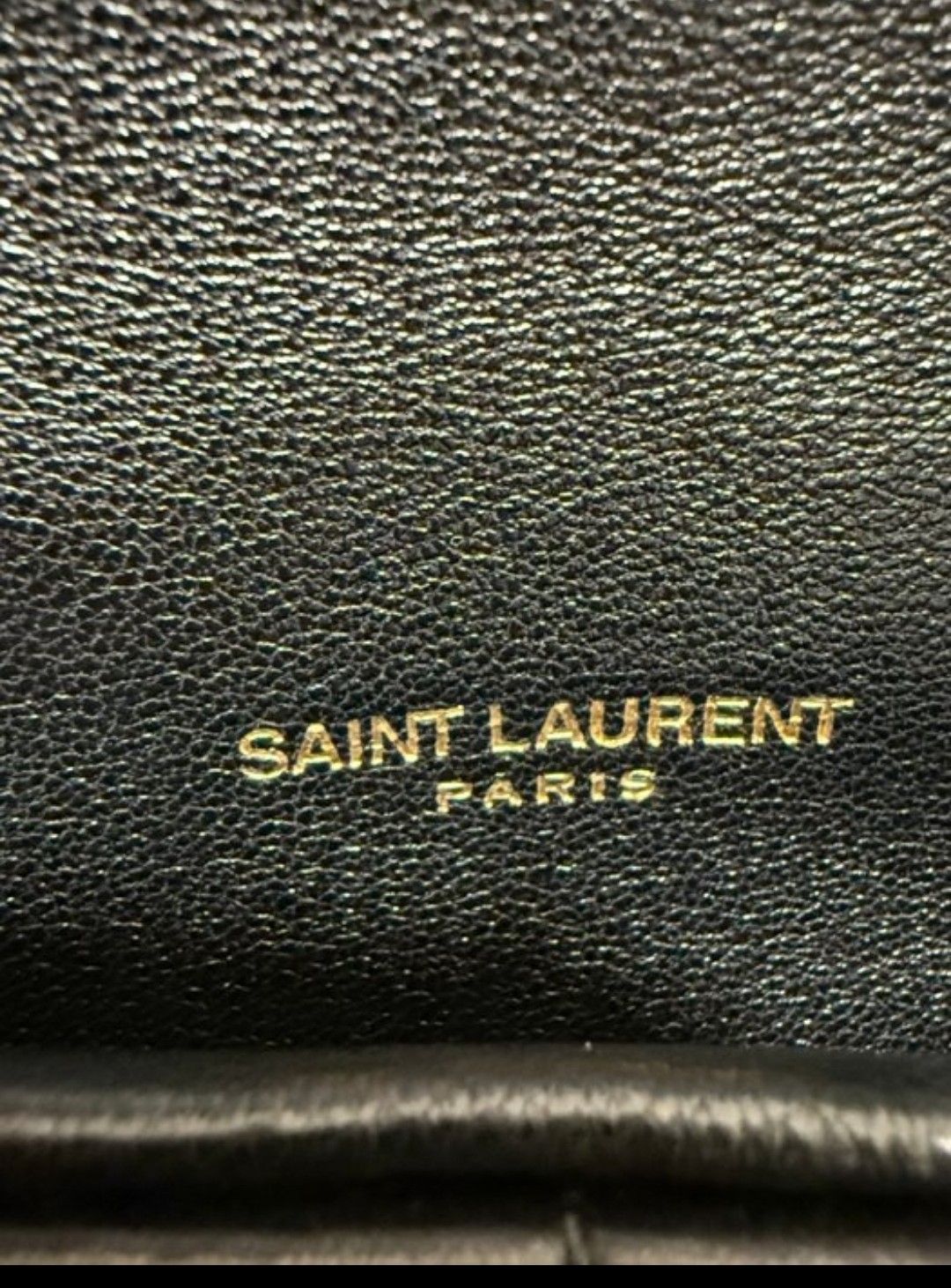 Yves Saint Laurent Black Loulou Toy leather Bag