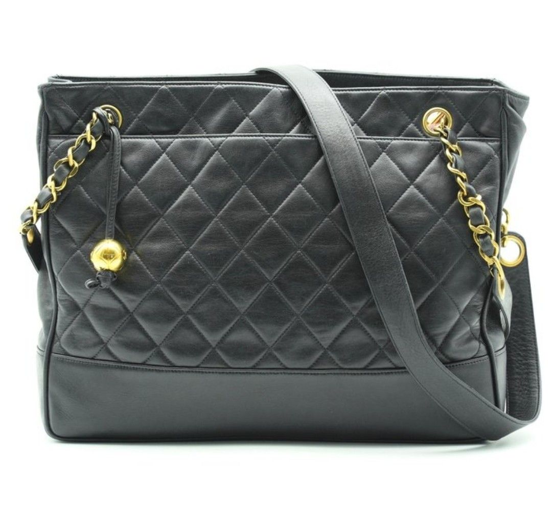 Chanel Matelassé Chain Tote Bag  