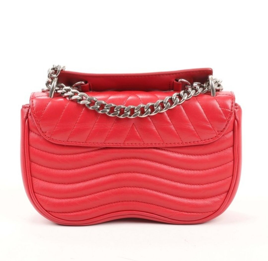 Louis Vuitton Red  New Wave Leather 