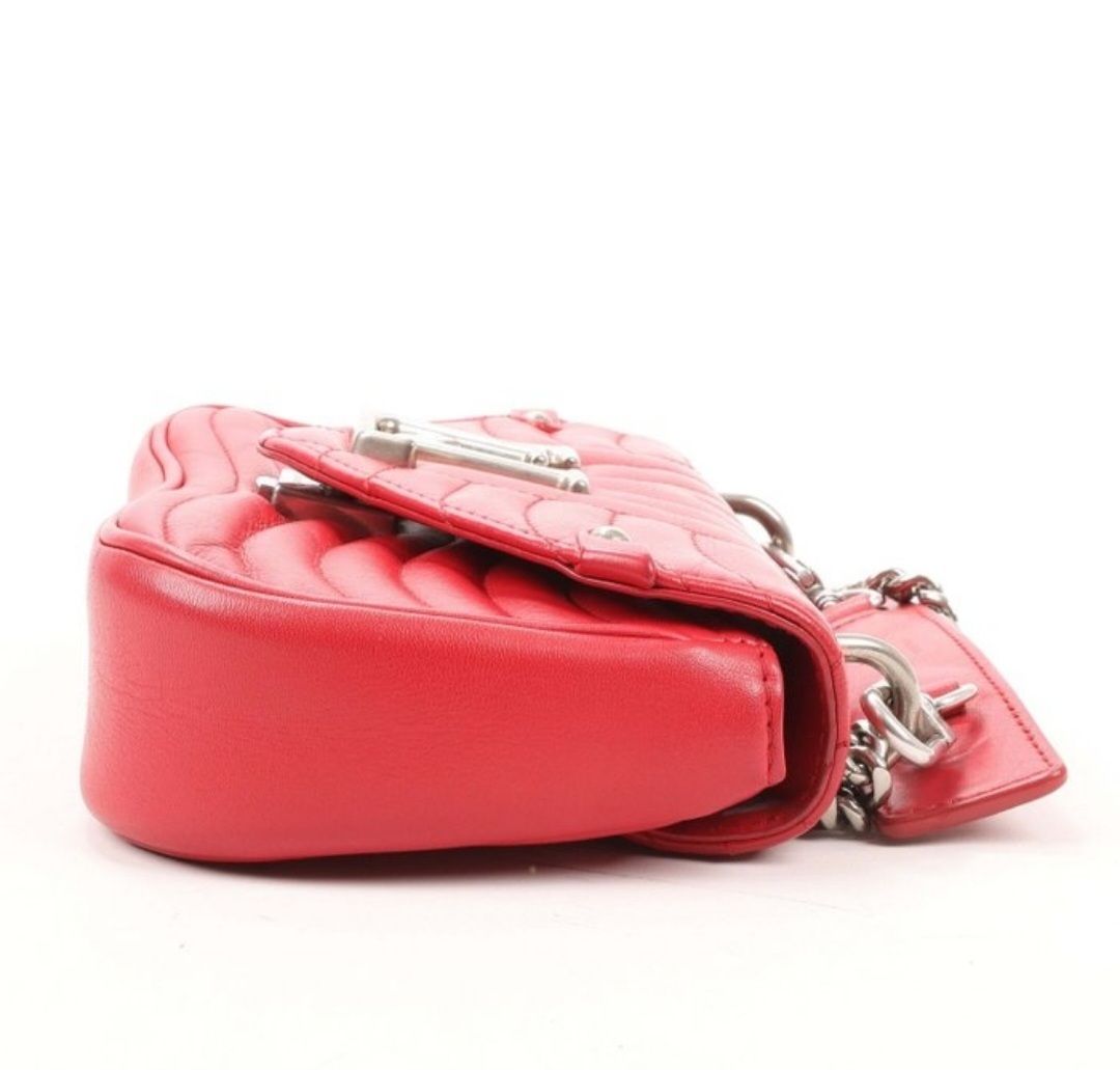 Louis Vuitton Red  New Wave Leather 