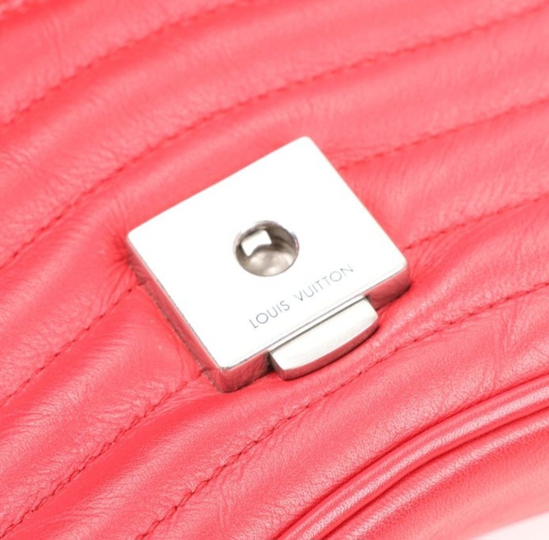 Louis Vuitton Red  New Wave Leather 