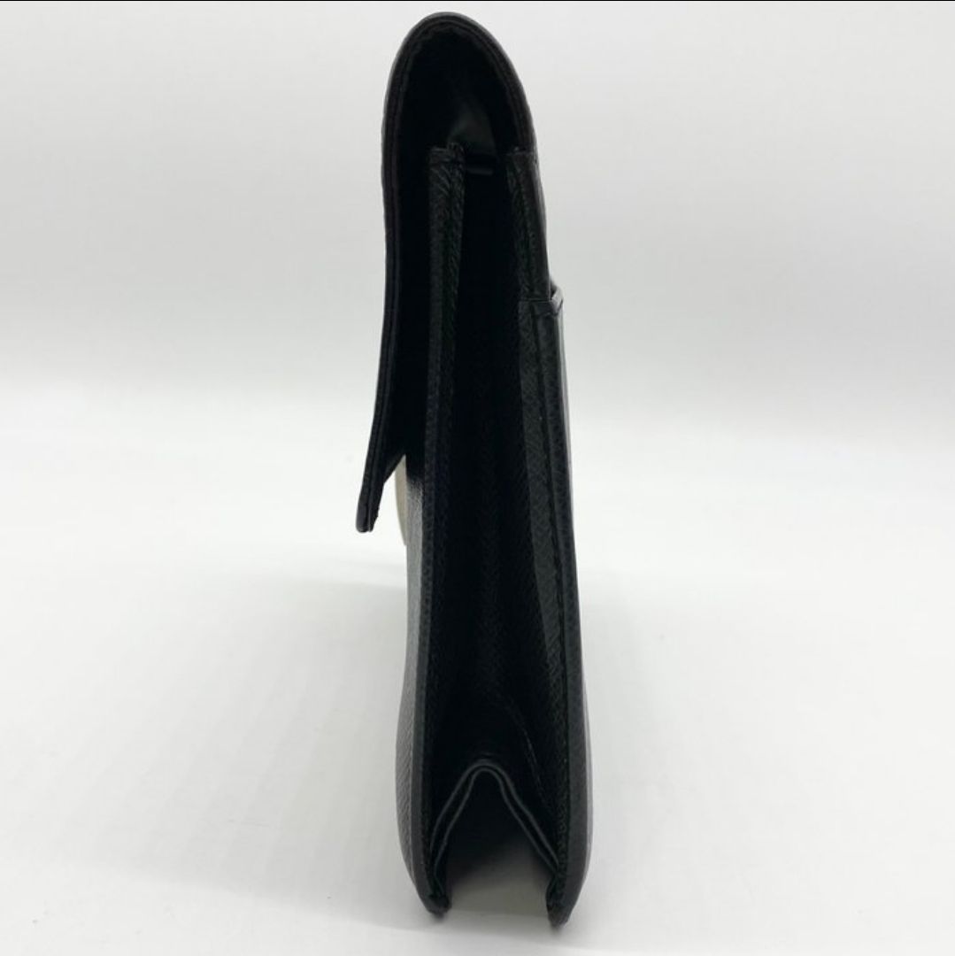 Louis Vuitton Black Taiga Selenga Clutch Bag 