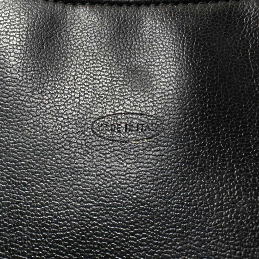 Chanel Black lambskin leather Matelassé Chain Tote Bag