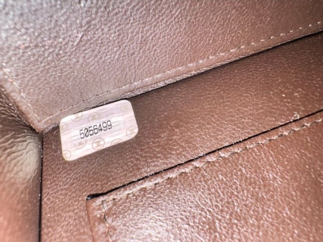 Chanel lambskin Leather Hard Case Handbag