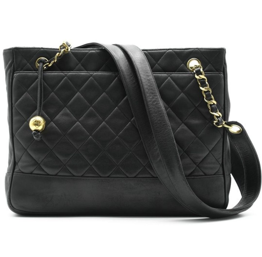 Chanel Matelassé Chain Tote Bag 