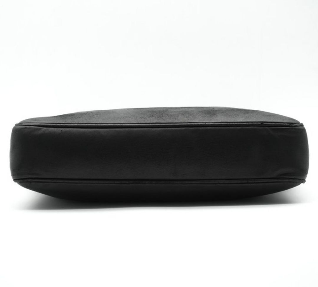 Chanel Black lambskin leather Matelassé Chain Tote Bag